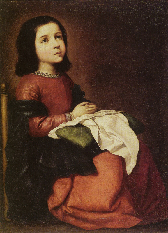 Francisco de Zurbaran - The Girlhood of the Virgin
