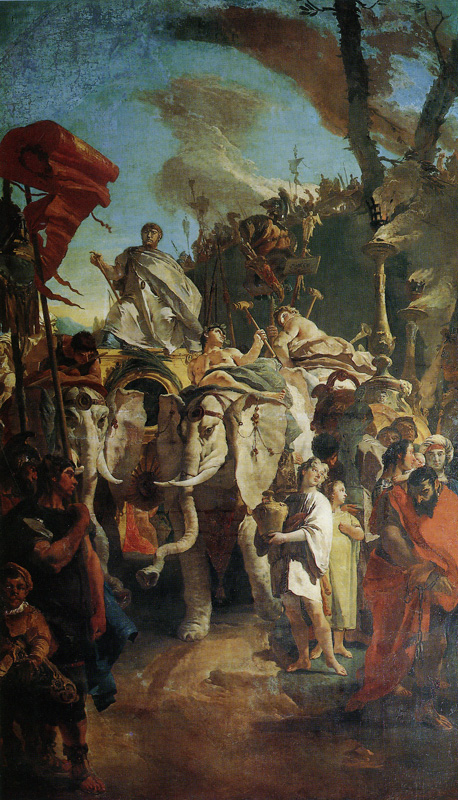 Giovanni Battista Tiepolo - The Triumph of Aurelian