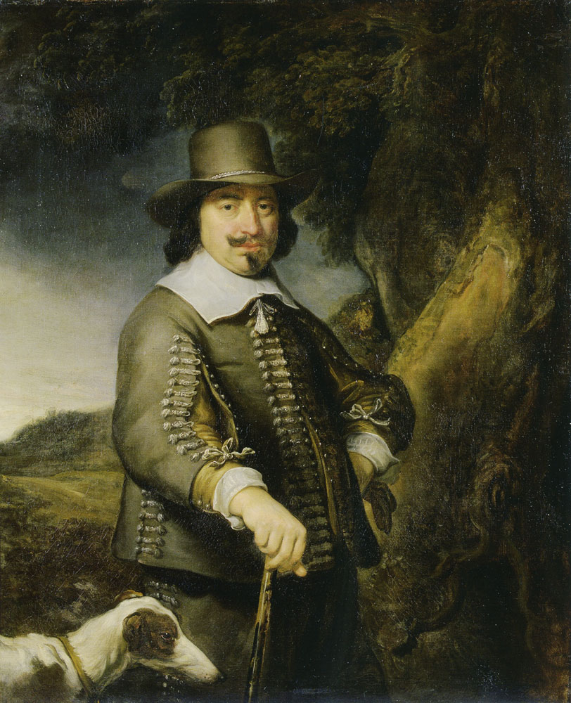 Govert Flinck - Portrait of a Man in a Landscape