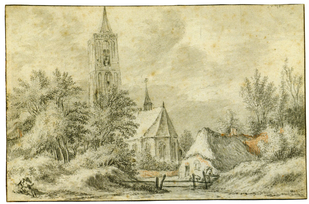 Guillam du Bois - View of the Church at Soest