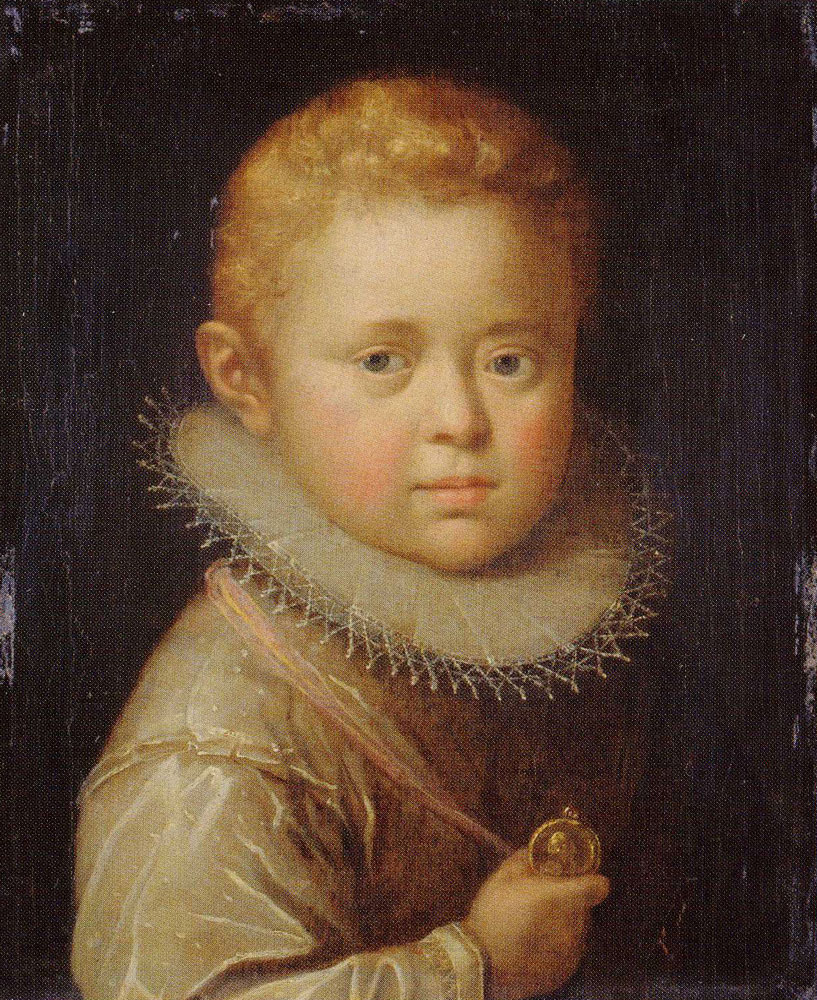 Hans von Aachen - Portrait of a Boy