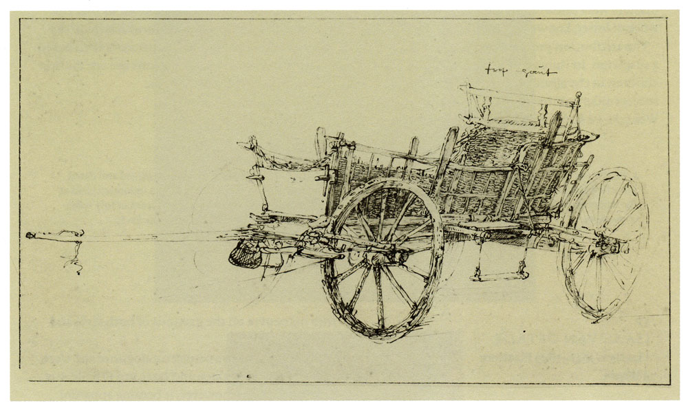 Isaac van Ostade - A Wagon