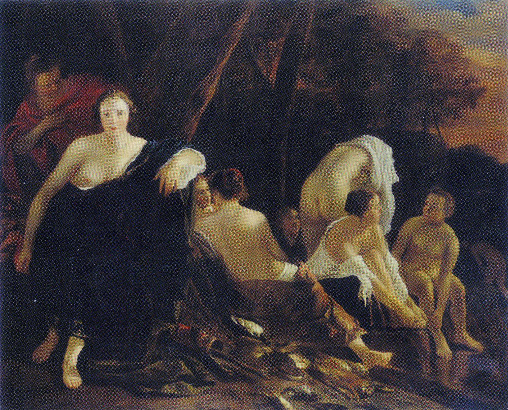 Jacob van Loo - Diana and her Nymphs Resting