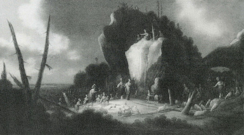 Jan Christiaansz. Micker and Jan Fransz. Dameroen - Moses Striking Water from the Rock