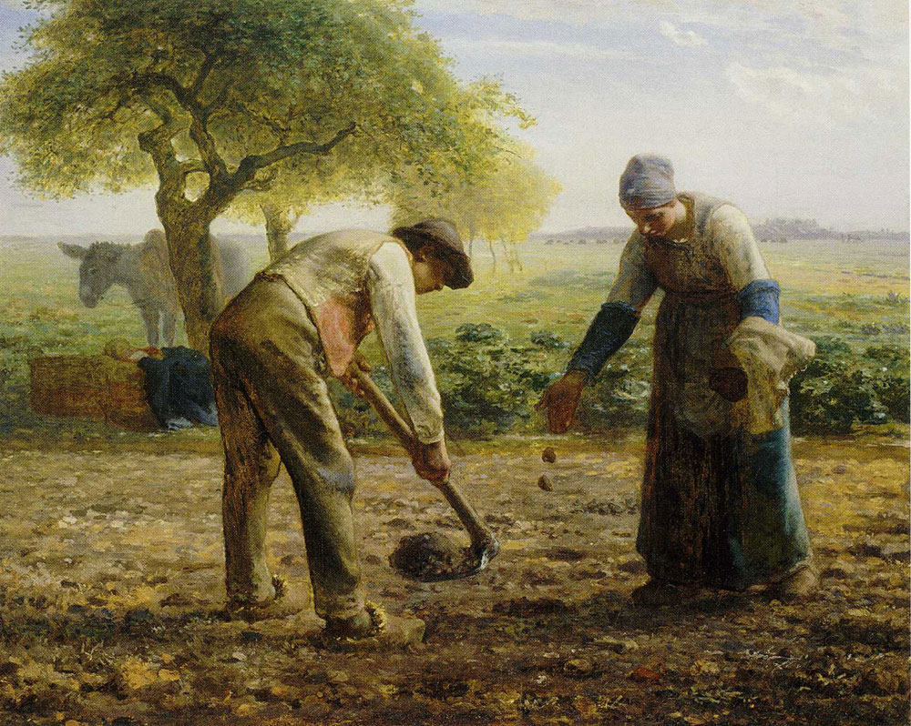 Jean-François Millet - Potato Planters
