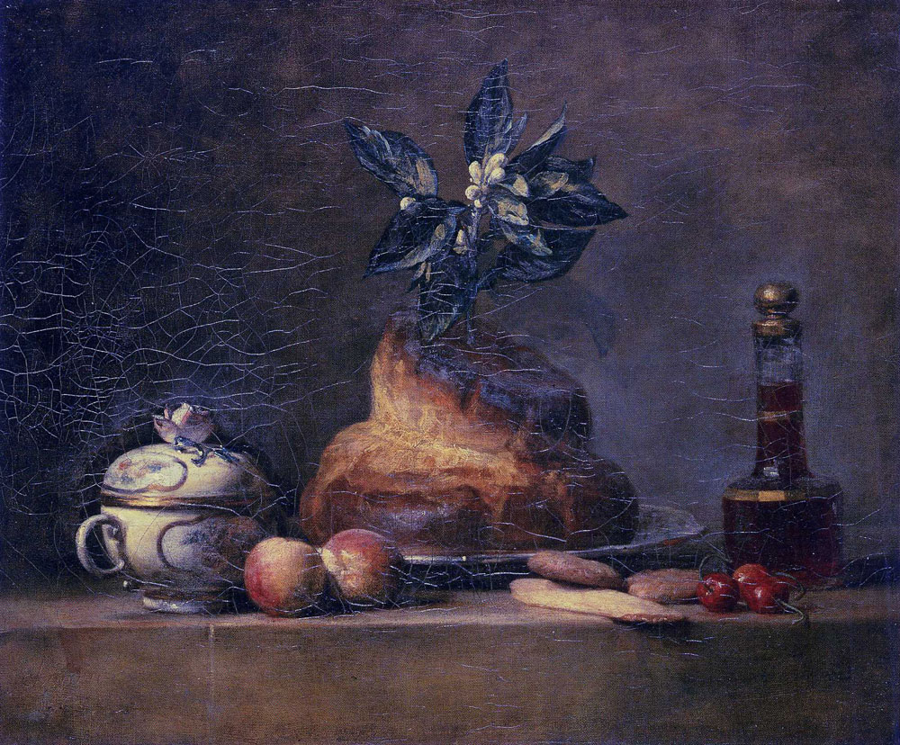 Jean-Siméon Chardin - The Brioche
