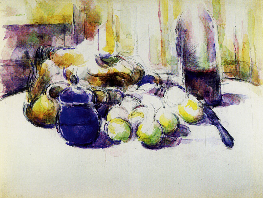 Paul Cezanne - Still Life with Pears and Apples