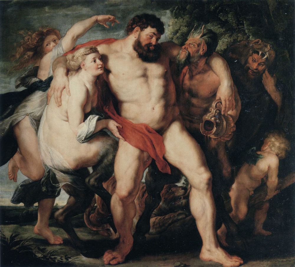 Peter Paul Rubens - Drunken Hercules