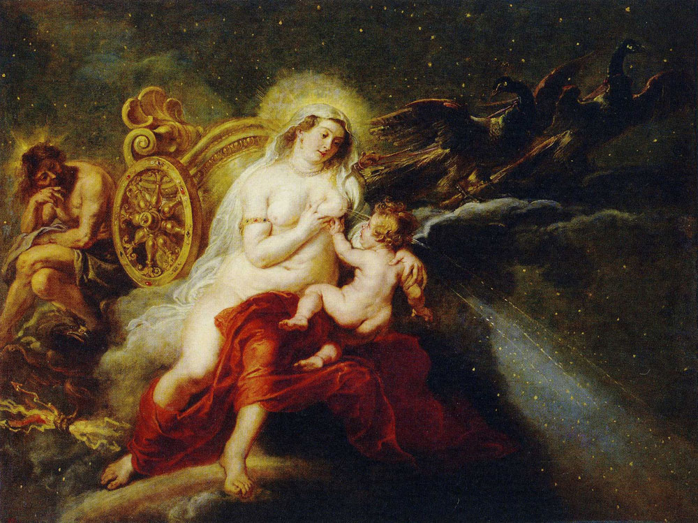 Peter Paul Rubens and studio - Origin of the Milky Way