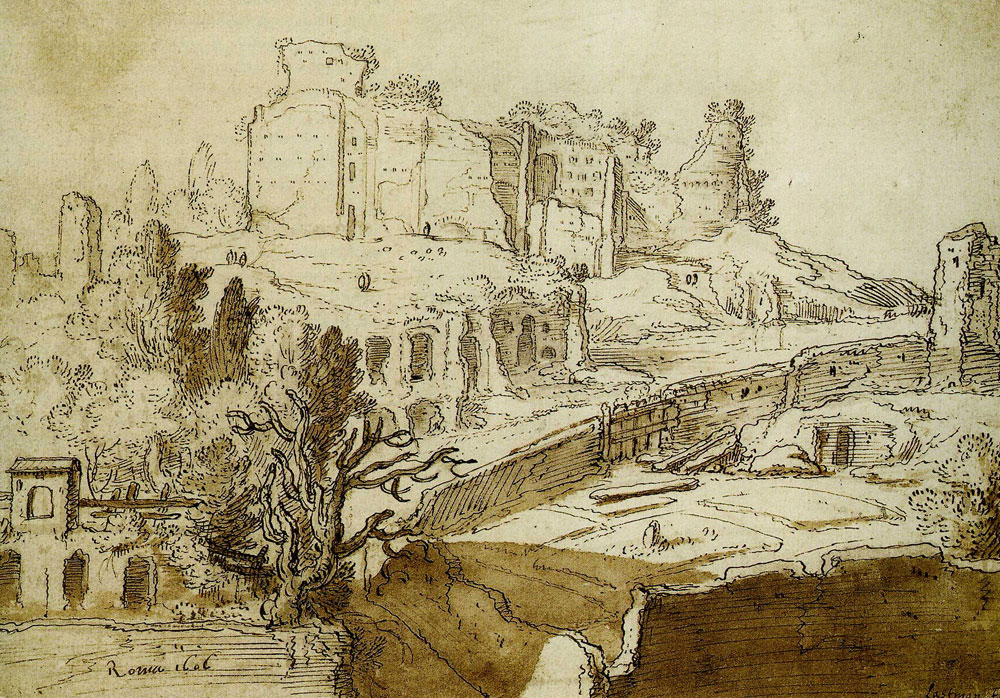 Pieter Lastman - View of the Palatin