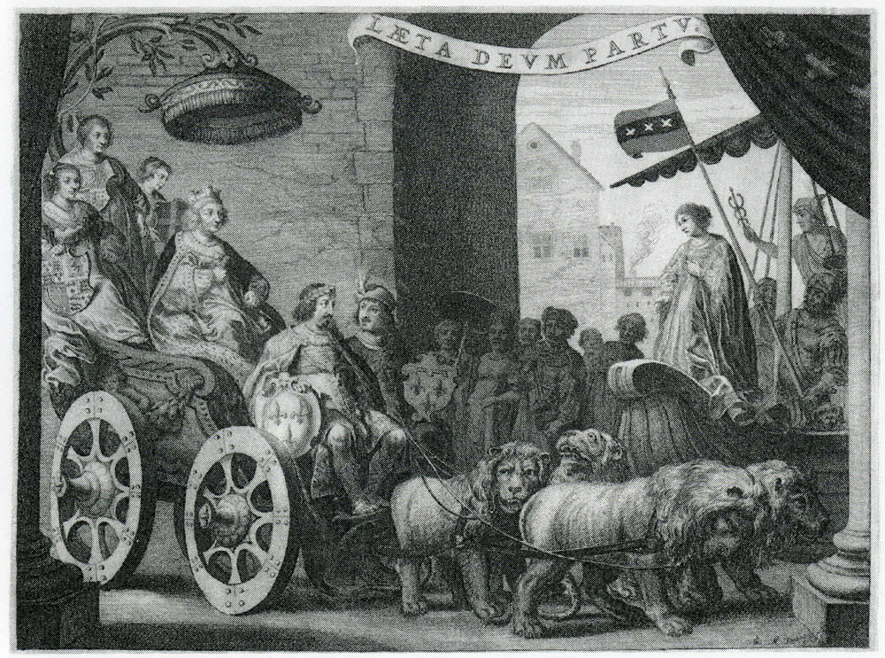 Pieter Nolpe after Claes Moeyaert - Maria de' Medici as Berecynthia