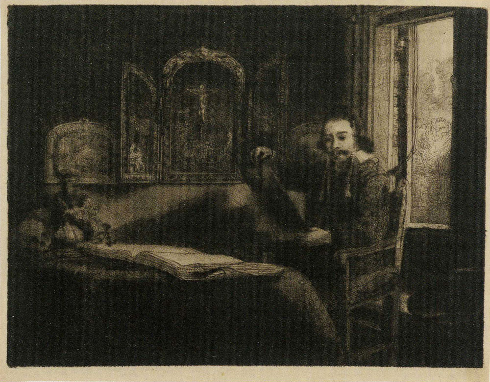 Rembrandt - Portrait of Abraham Francen, Apothecary