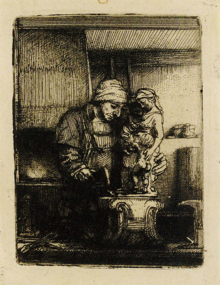Rembrandt - The goldsmith