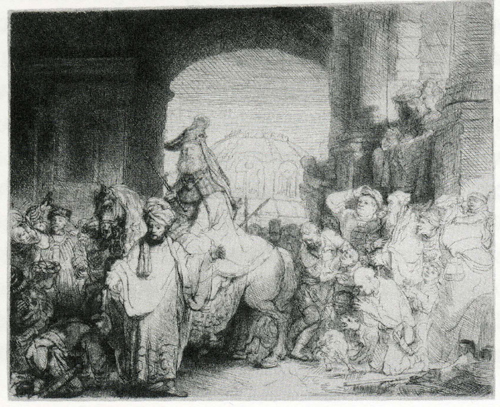 Rembrandt - The Triumph of Mordechai