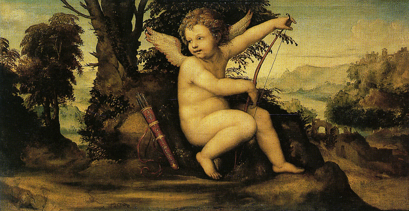 Il Sodoma - Cupid in a Landscape