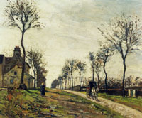 Camille Pissarro The Marly Road