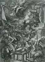 Cornelis Cort after Titian The Martyrdom of St. Lawrence