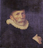 Cornelis Ketel Portrait of the Painter Dirck Barendsz