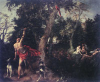 David Colijns Diana and her Nymphs Surprised by Actaeon