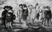 Edouard Manet The Little Cavaliers, after Velazquez