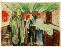 Edvard Munch Death Room