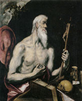 El Greco and workshop The Penitent Saint Jerome
