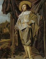 Circle of Frans Hals Standing Cavalier