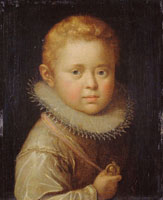 Hans von Aachen Portrait of a Boy