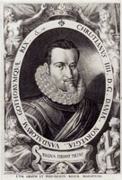 Jan Muller after Remmert Pietersz. Portrait of Christian IV