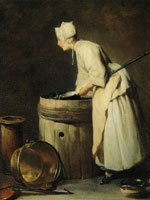 Jean-Siméon Chardin The Scullery Maid