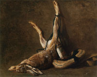 Jean-Siméon Chardin Still Life with a Hare