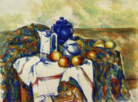 Paul Cezanne Still Life with Blue Pot
