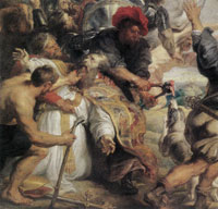 Peter Paul Rubens The Martyrdom of St. Livinius (detail)