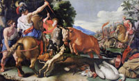 Reinhold Thim Mythological Bullfight
