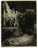 Rembrandt The Descent from the Cross by Torchlight