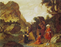 Rombout van Troyen The Baptism of the Eunuch
