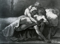 Théodore Géricault The Kiss