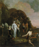 Thomas de Keyser Odysseus and Nausicaa