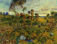 Vincent van Gogh Sunset at Montmajour