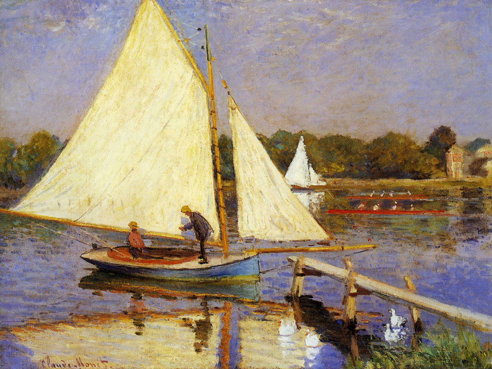 Claude Monet - Boaters at Argenteuil