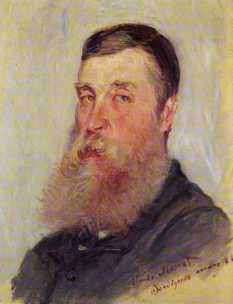Claude Monet - Portrait of an English Artist, Bordighera