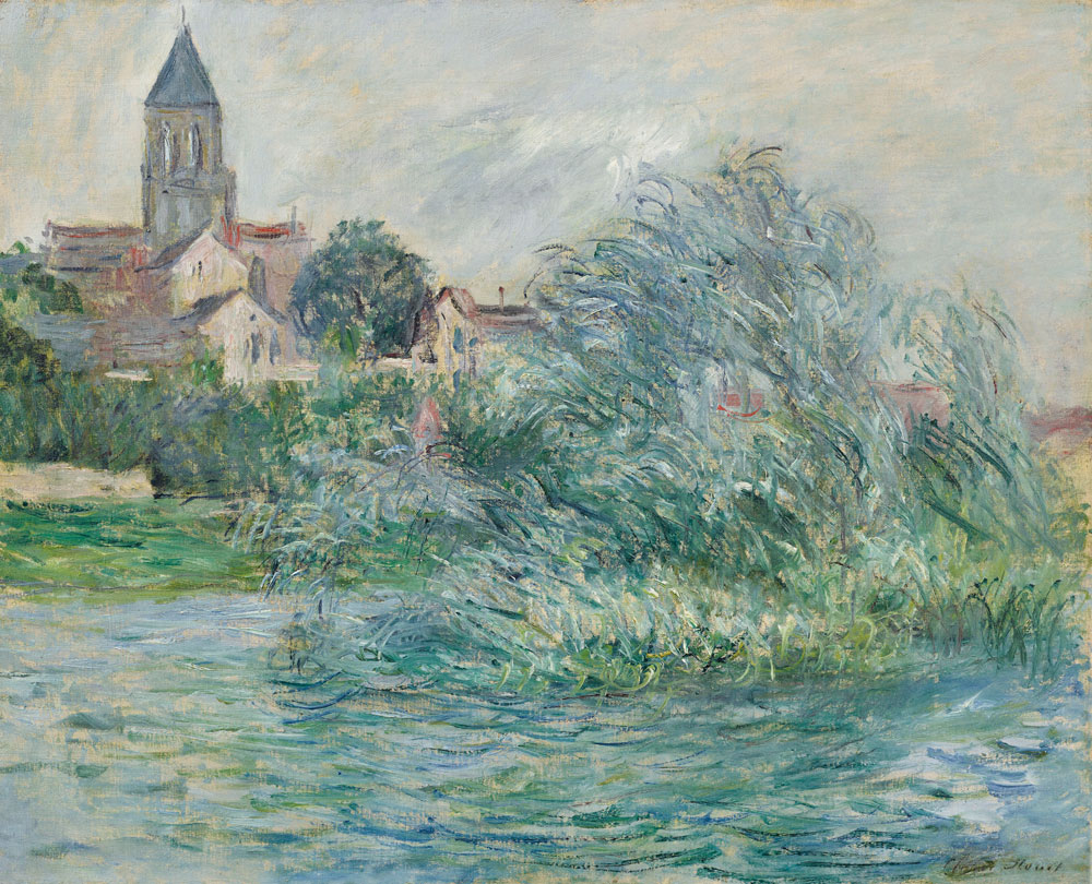 Claude Monet - The Church at Vétheuil