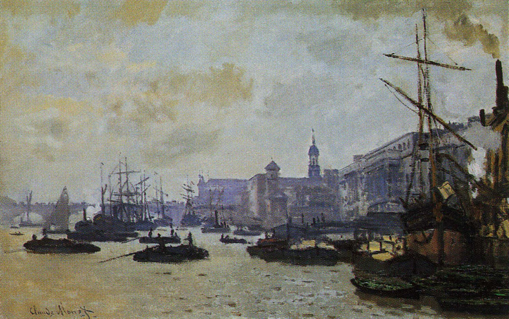 Claude Monet - The Port of London