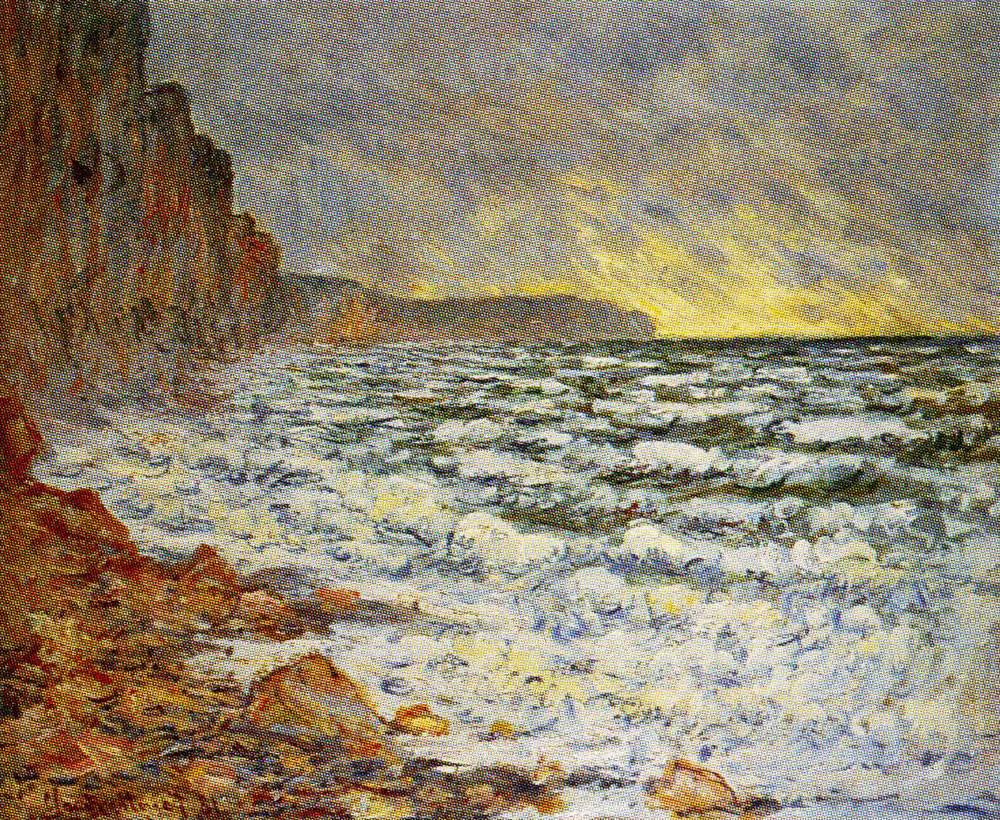 Claude Monet - By the Sea at Fécamp