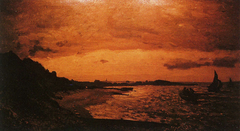 Claude Monet - Seaside at Sainte-Adresse