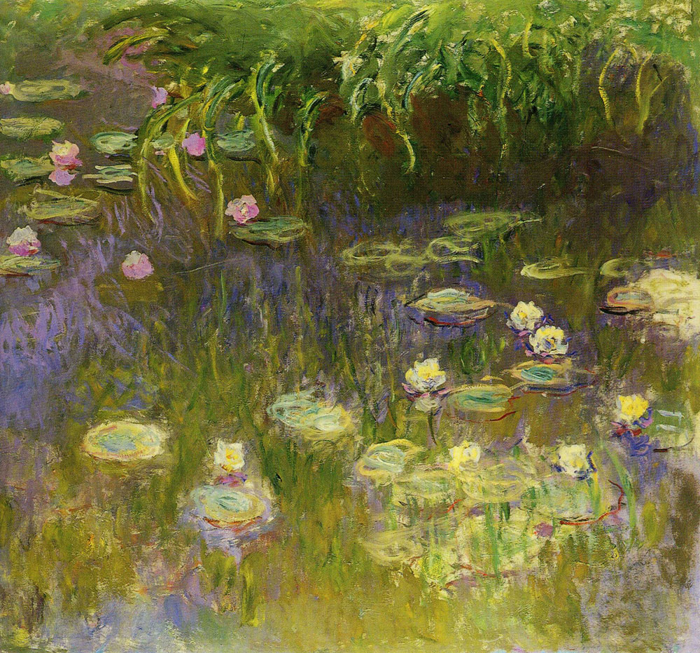 Claude Monet - Yellow and Lilac Water-Lilies