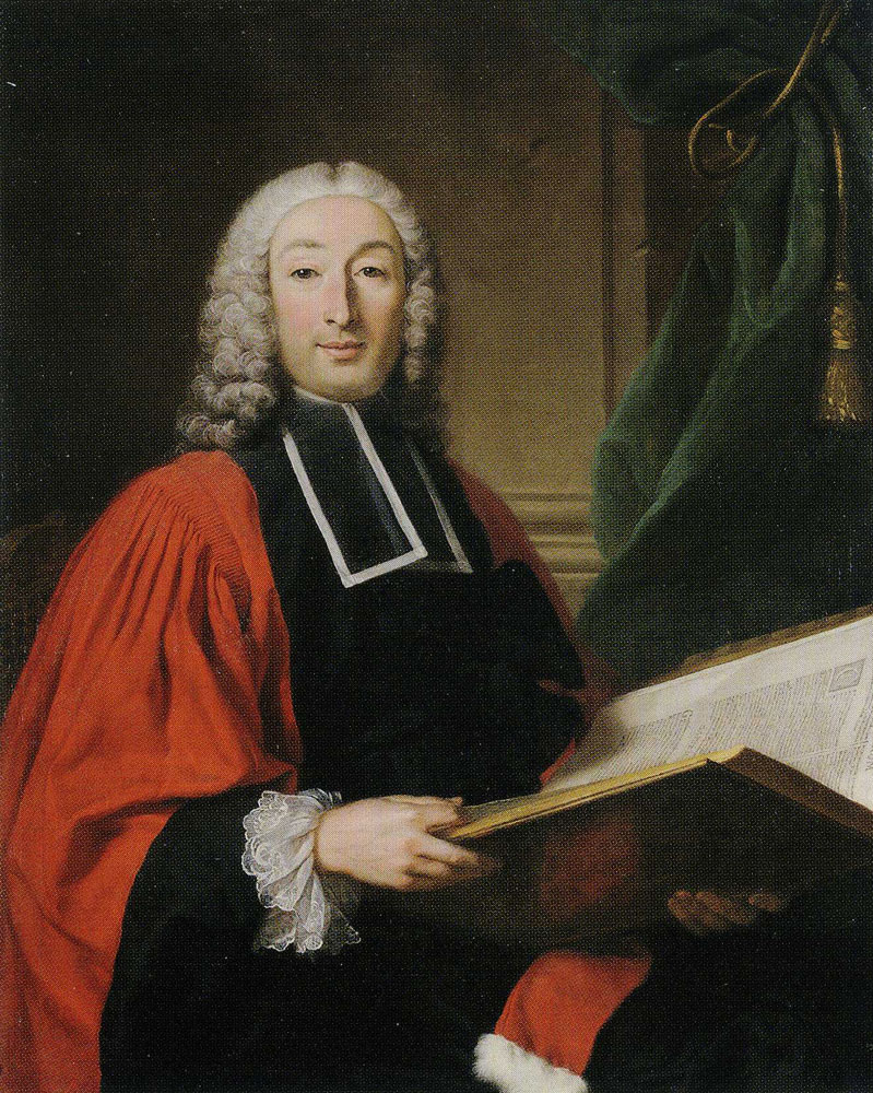 Donat Nonnotte - Portrait of a Magistrate from Lyon