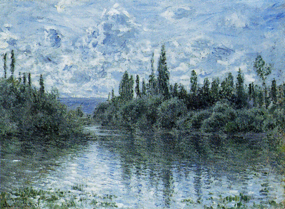Claude Monet - Arm of the Seine near Vétheuil