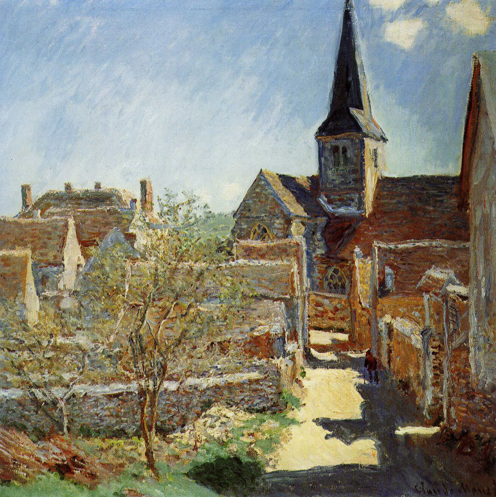 Claude Monet - Bennecourt