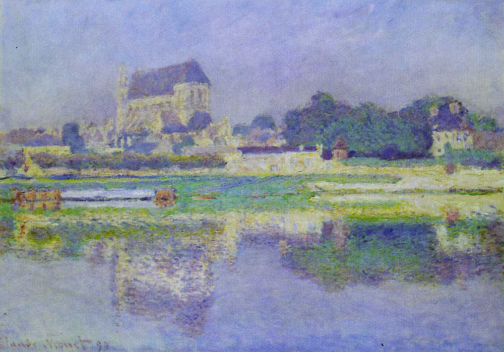Claude Monet - Vernon Church in the Sun